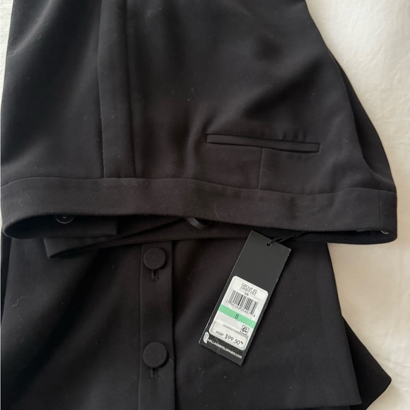 Karl Lagerfeld Black Wide-Leg pants - Picture 3 of 3